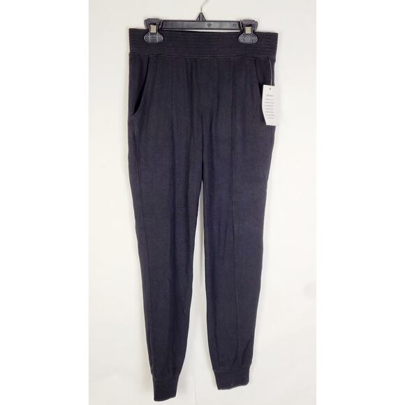 New So Soft Jogger Hatchi Black Pants XS Loungewear Casual Comfy Minimal - Picture 1 of 12